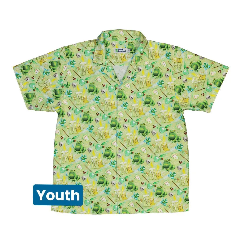 A Witches Brew Fantasy Youth Hawaiian Shirt