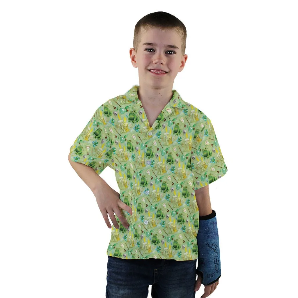 A Witches Brew Fantasy Youth Hawaiian Shirt