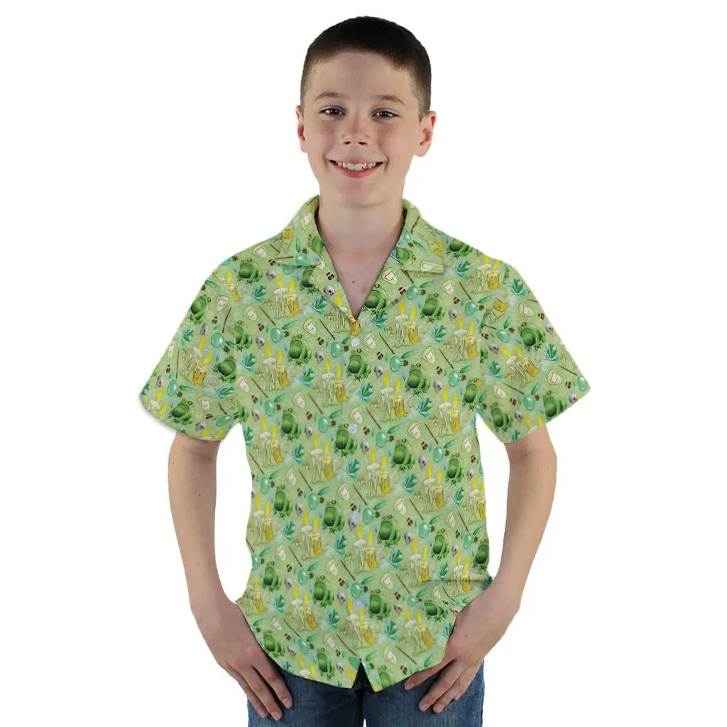 A Witches Brew Fantasy Youth Hawaiian Shirt