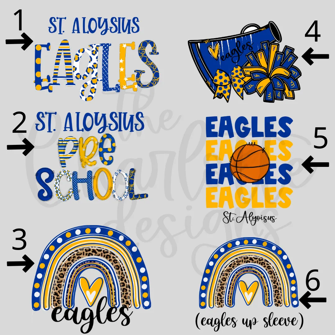 Aloysius Adult Crew Sweatshirts