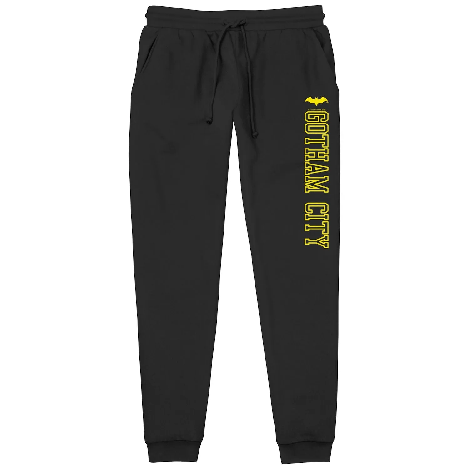 Batman Gotham City Licensed Character Men's Lightweight Joggers