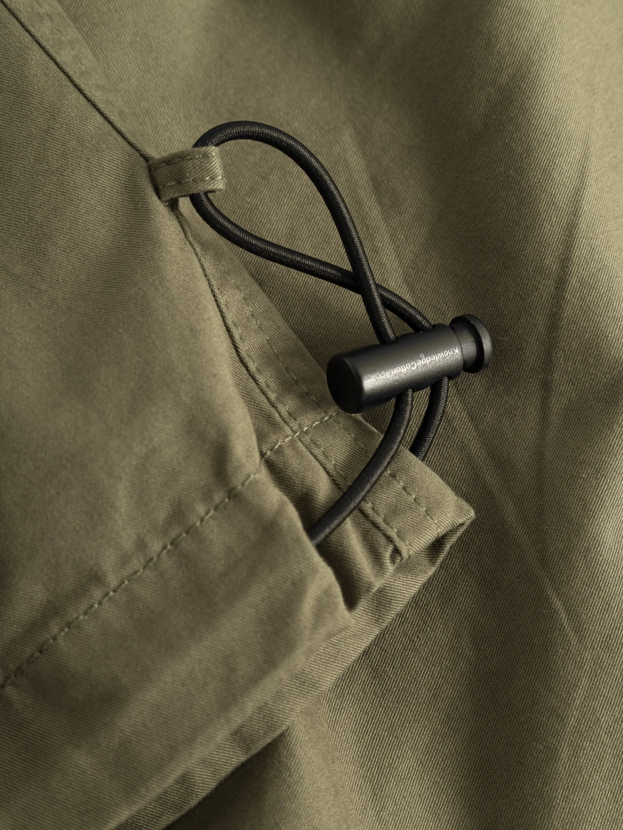 BIRCH hybrid twill belt cargo pants - Dark Olive