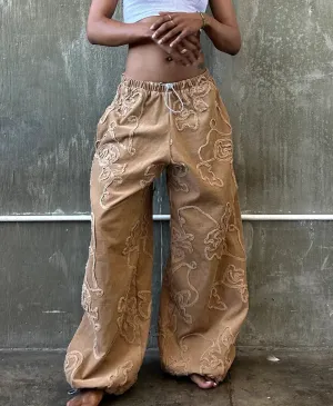 BROWN FLORDUROY PANTS