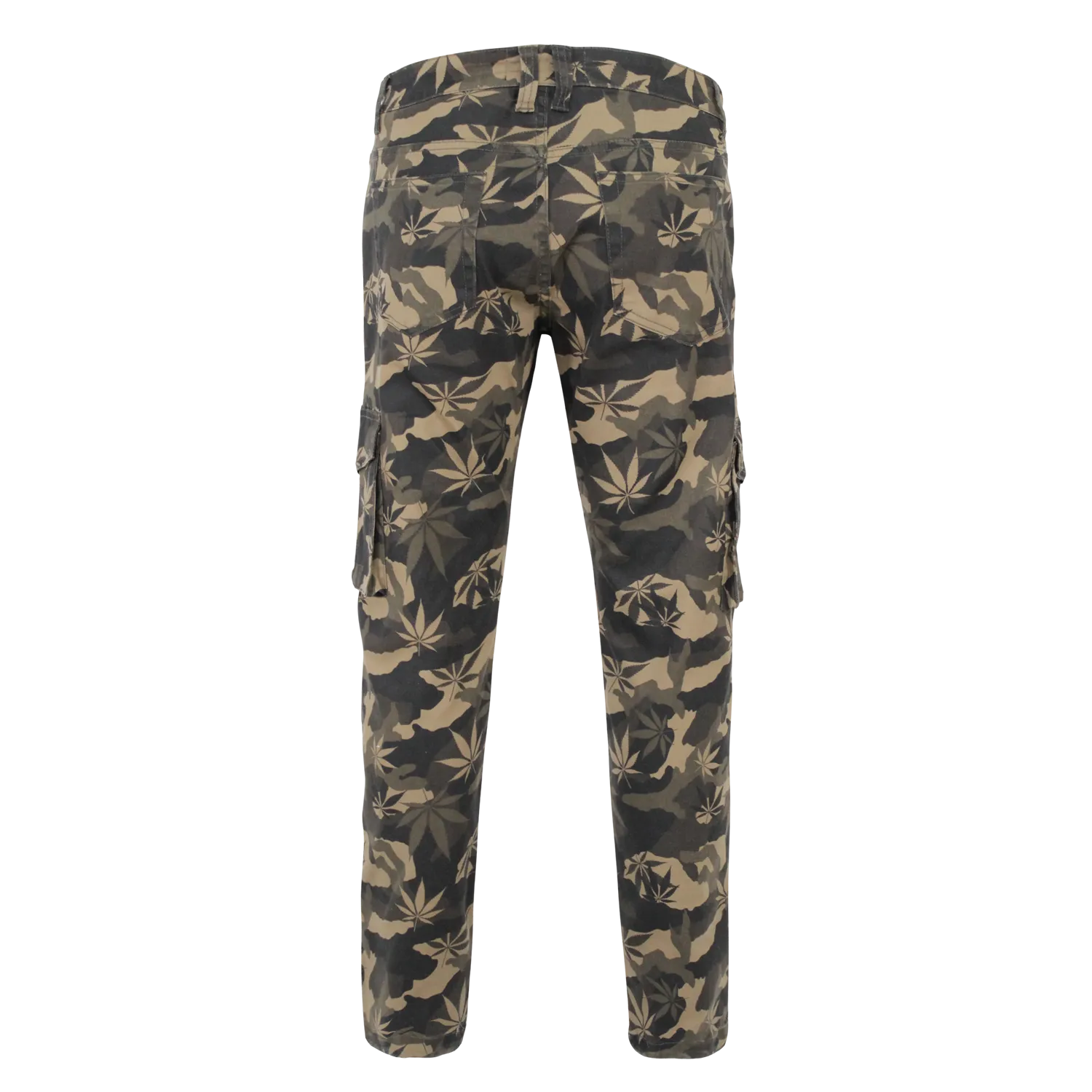 Camo Leaf Cargo Jeans