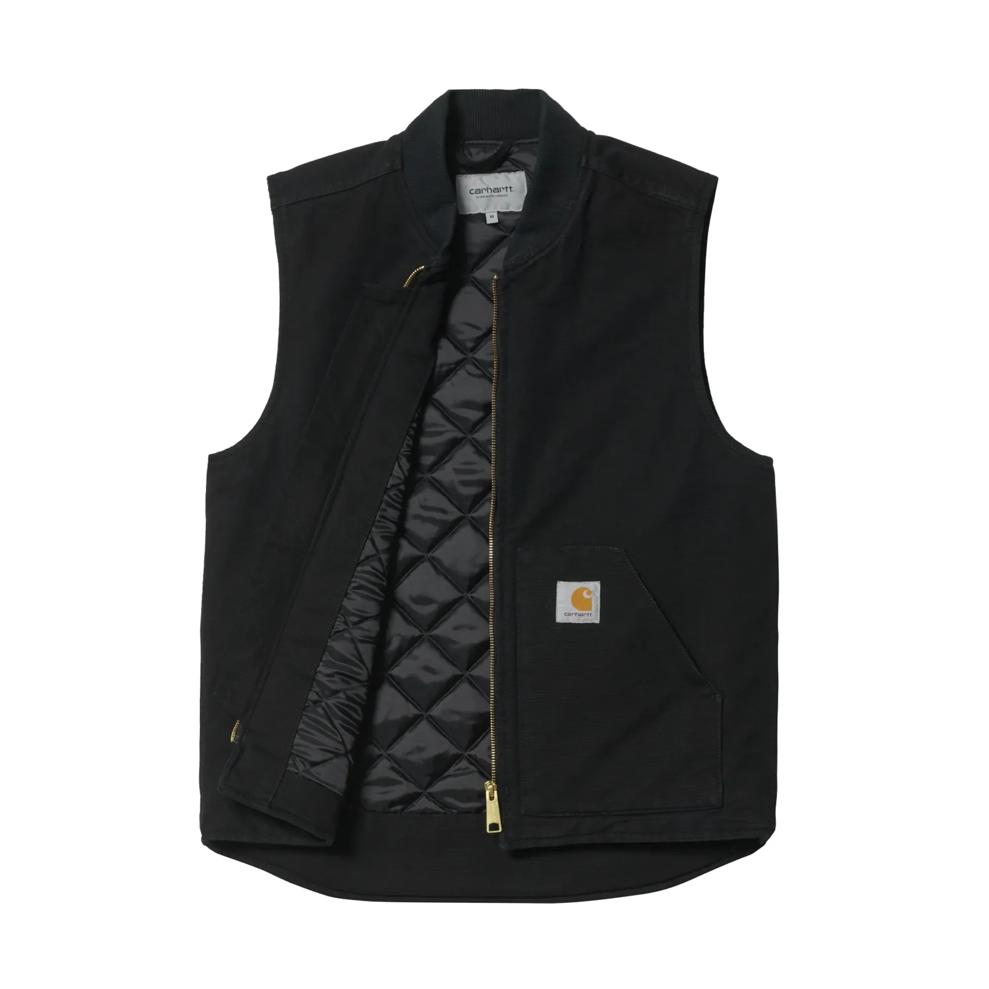 Carhartt WIP Classic Vest Black Rinsed