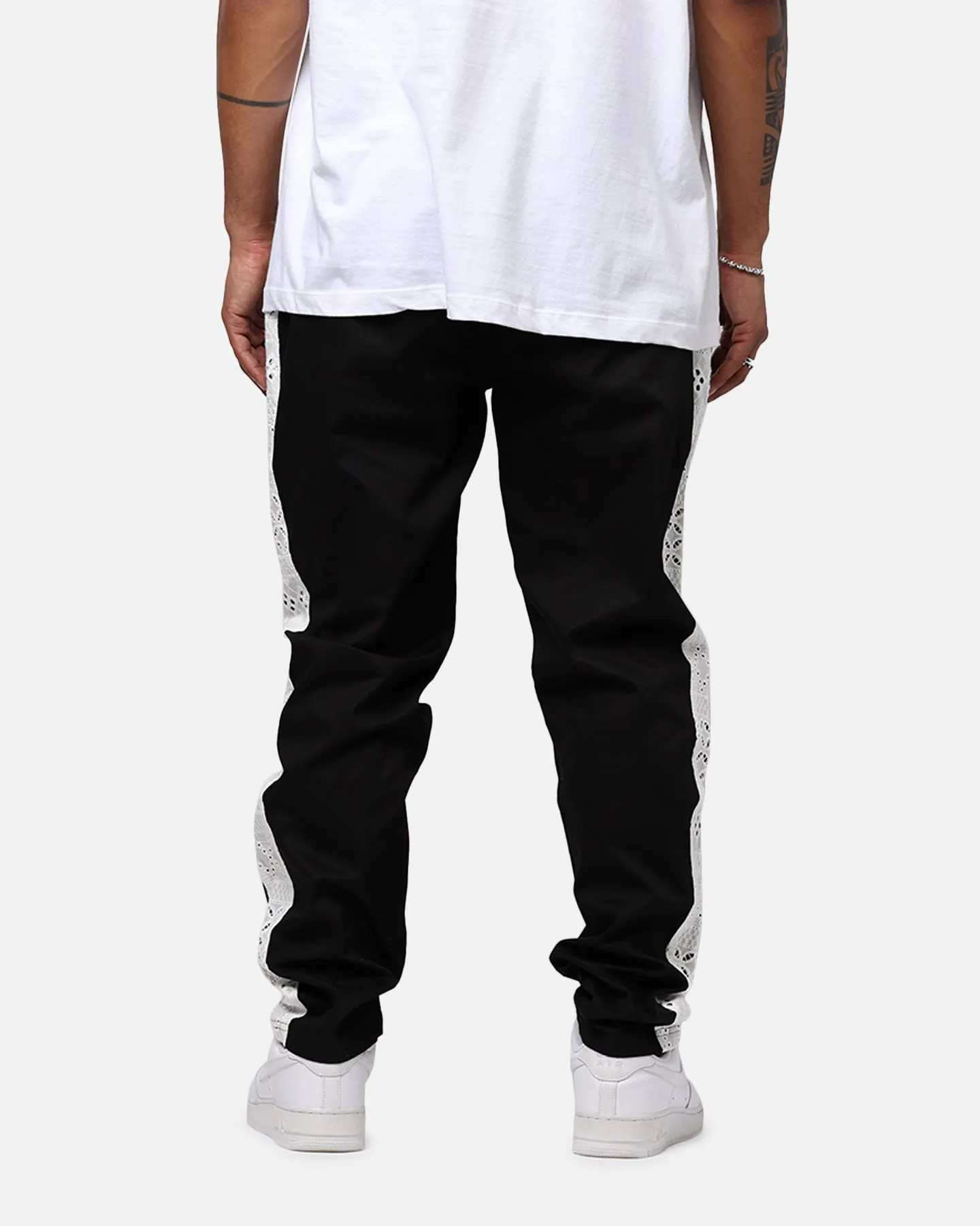 Carré Bandana Lace Pants Black