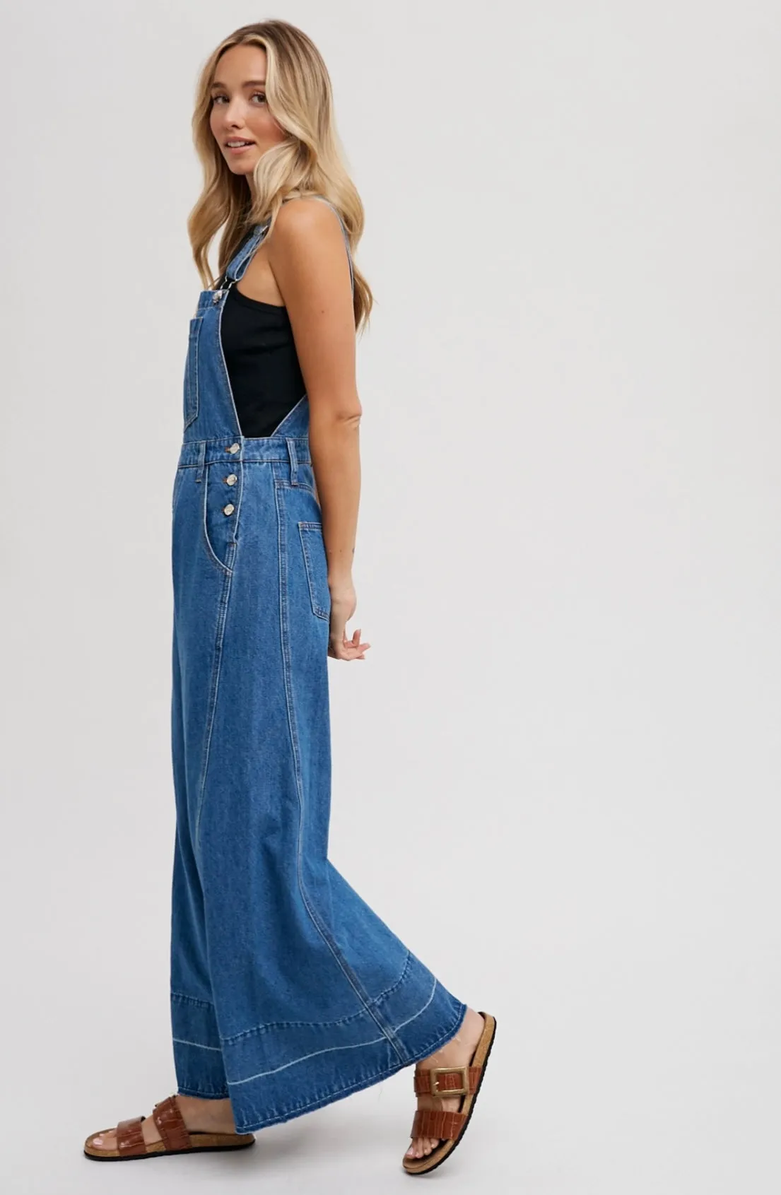 Charlie Denim Overalls