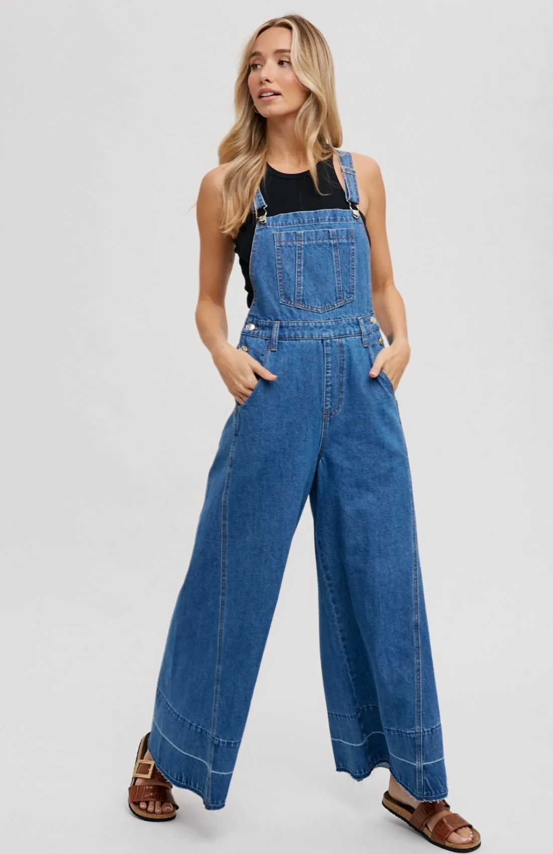 Charlie Denim Overalls