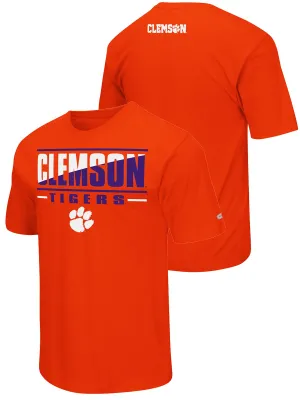 Clemson Tigers Colosseum Orange Lightweight Breathable Active Workout T-Shirt