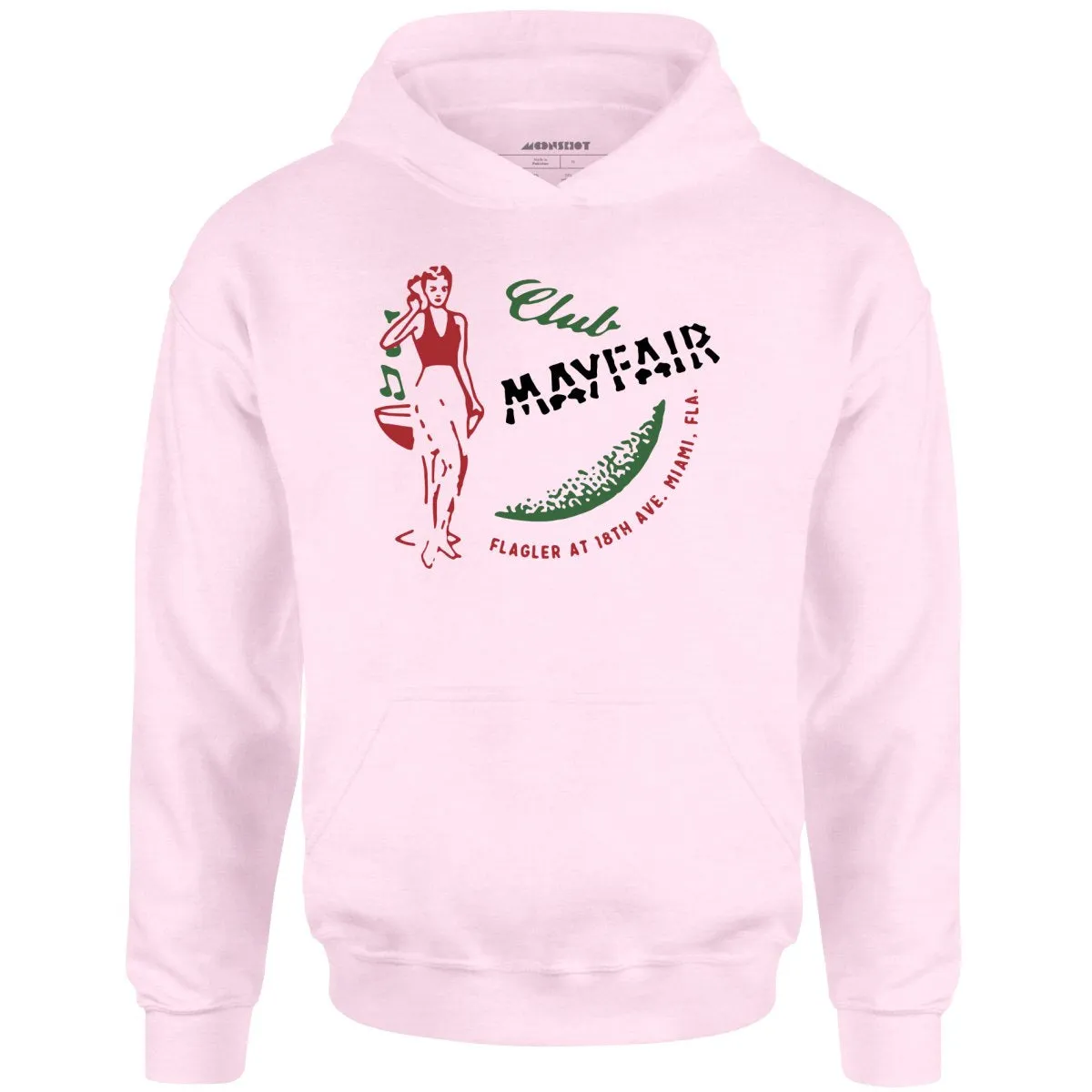 Club Mayfair - Miami, FL - Vintage Restaurant - Unisex Hoodie