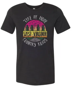 Color Take Me Home Country Roads T-Shirt