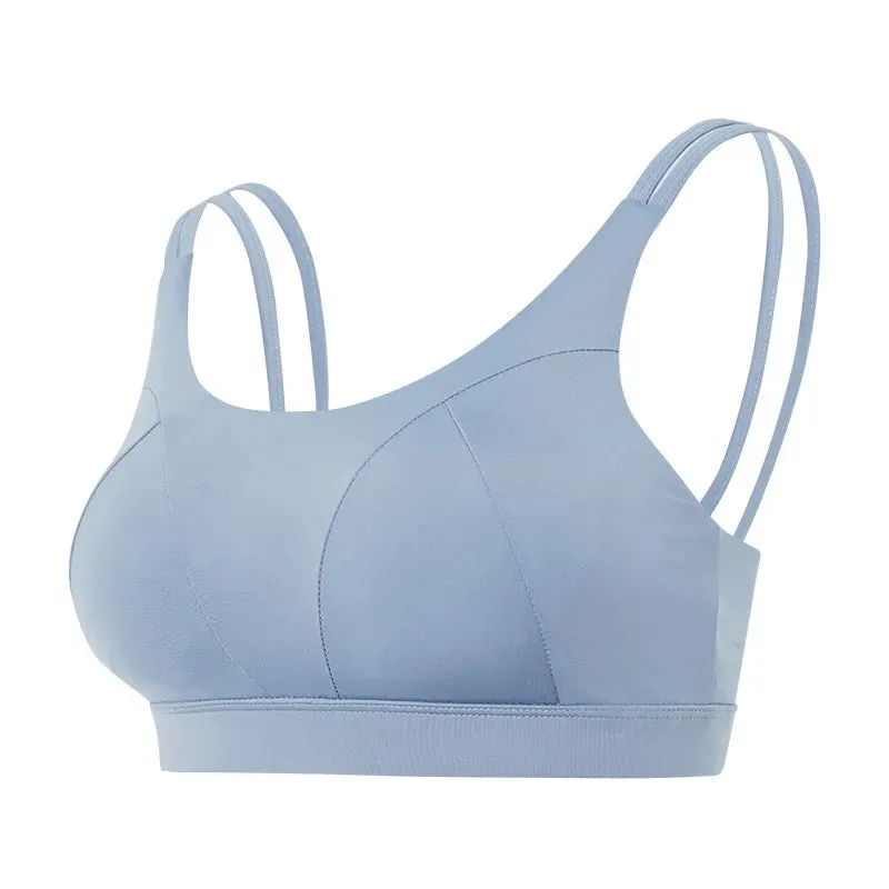 Crop Tops Women Fitness Yoga Workout Sexy Running Shockproof Underwear Gym Vests Sports Bra