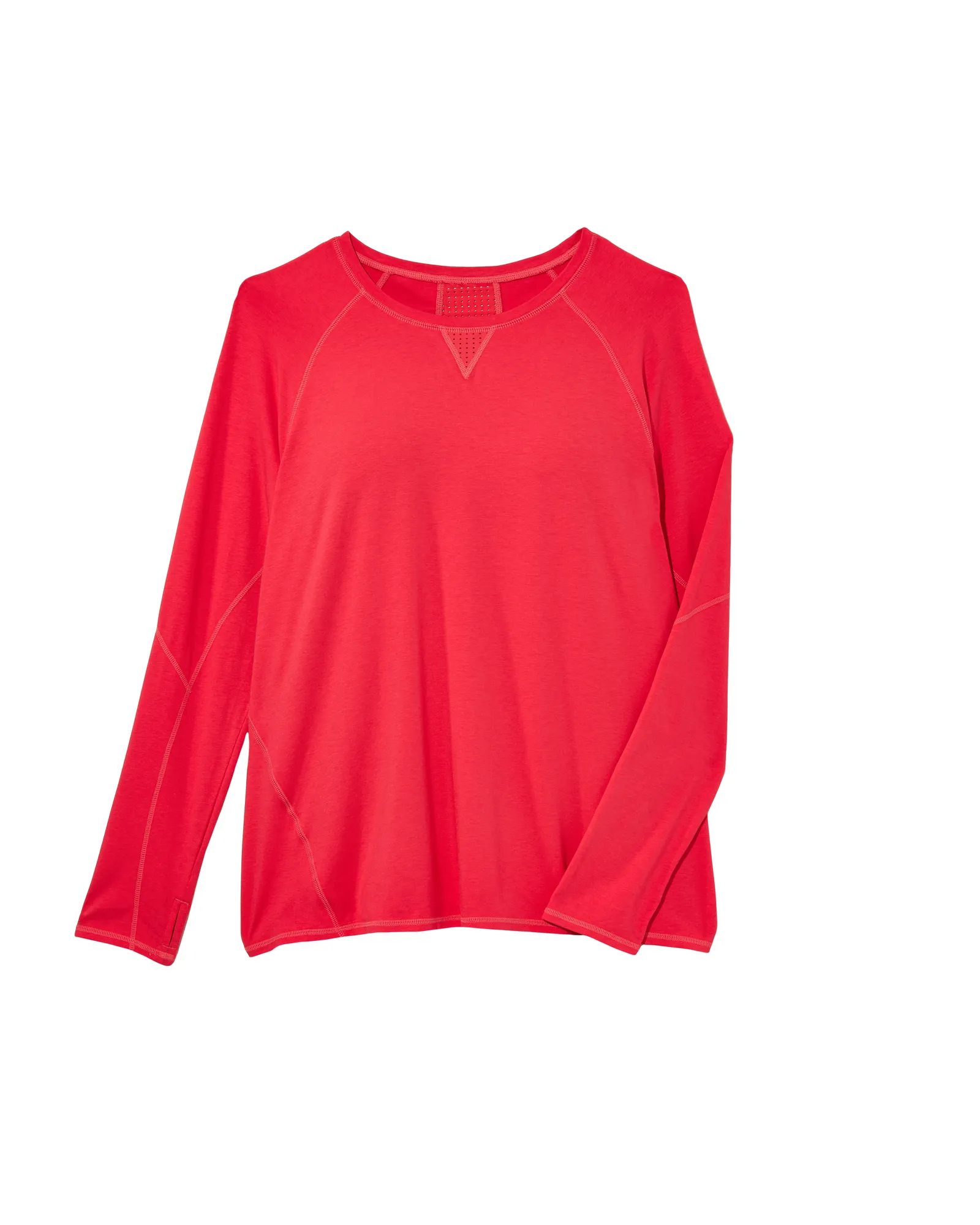 Dahlia Long Sleeve Tee | Red