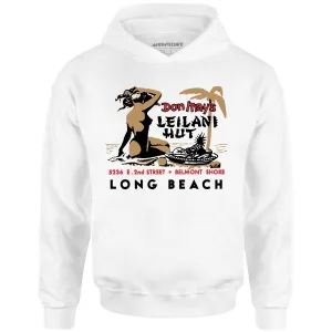 Don May's Leilani Hut - Belmont Shore, CA - Vintage Tiki Bar - Unisex Hoodie