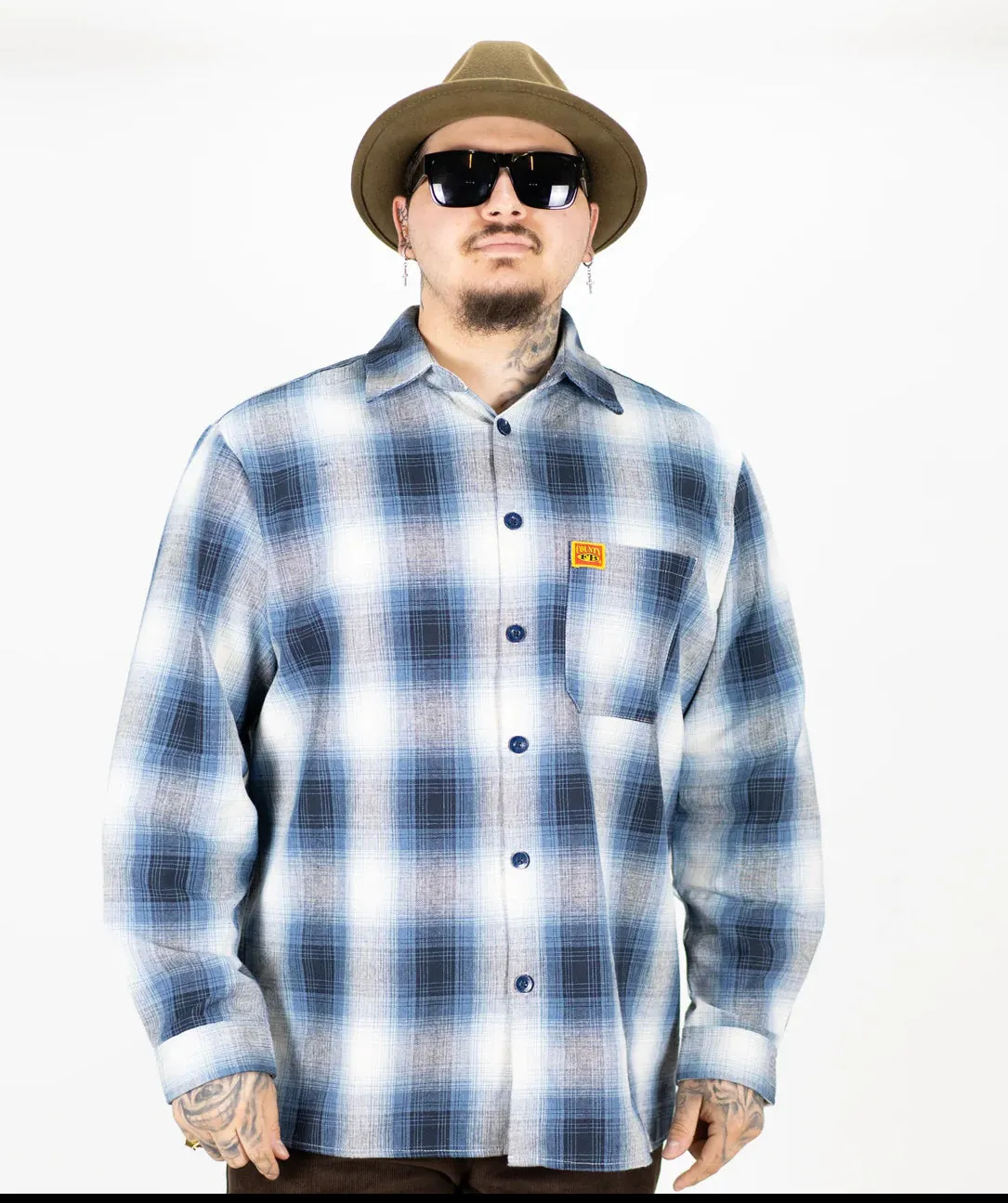 FB County Long Sleeve Checker Flannel