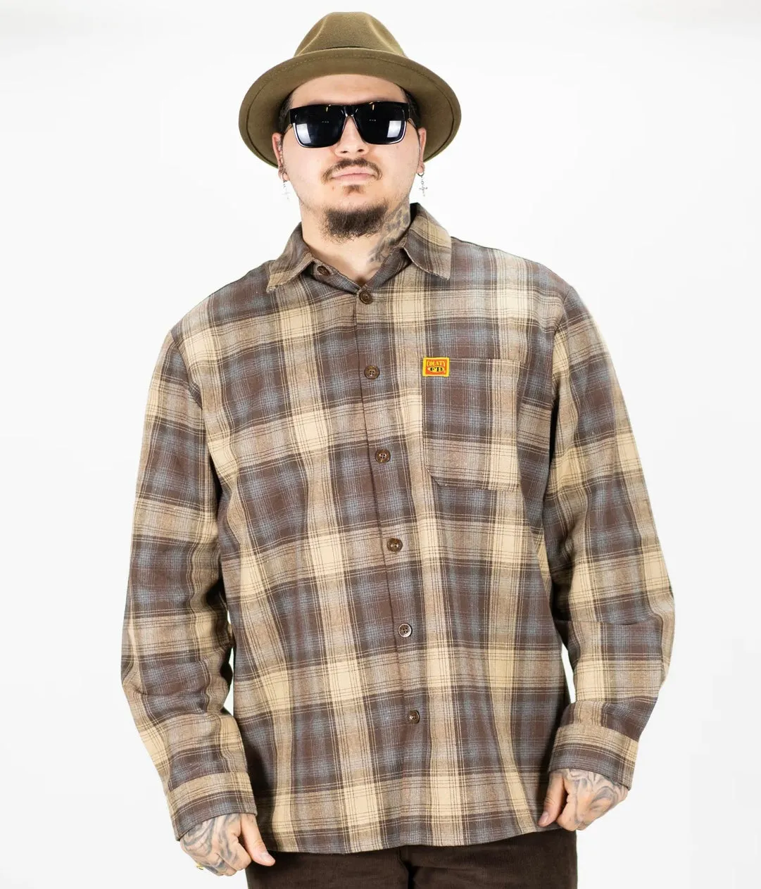 FB County Long Sleeve Checker Flannel