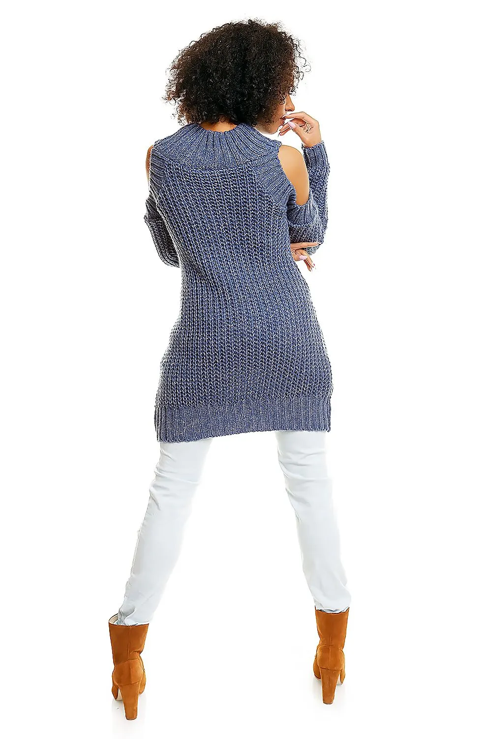 Hard-knitted jumper PeeKaBoo