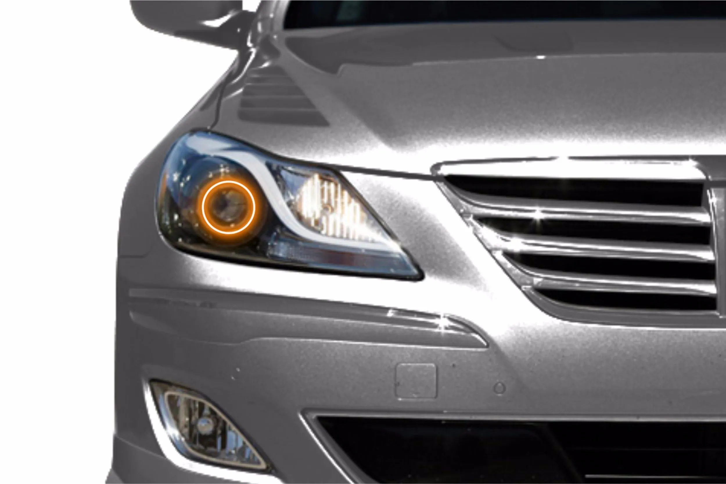 Hyundai Genesis Sedan (09-11): Profile Prism Fitted Halos (Kit)