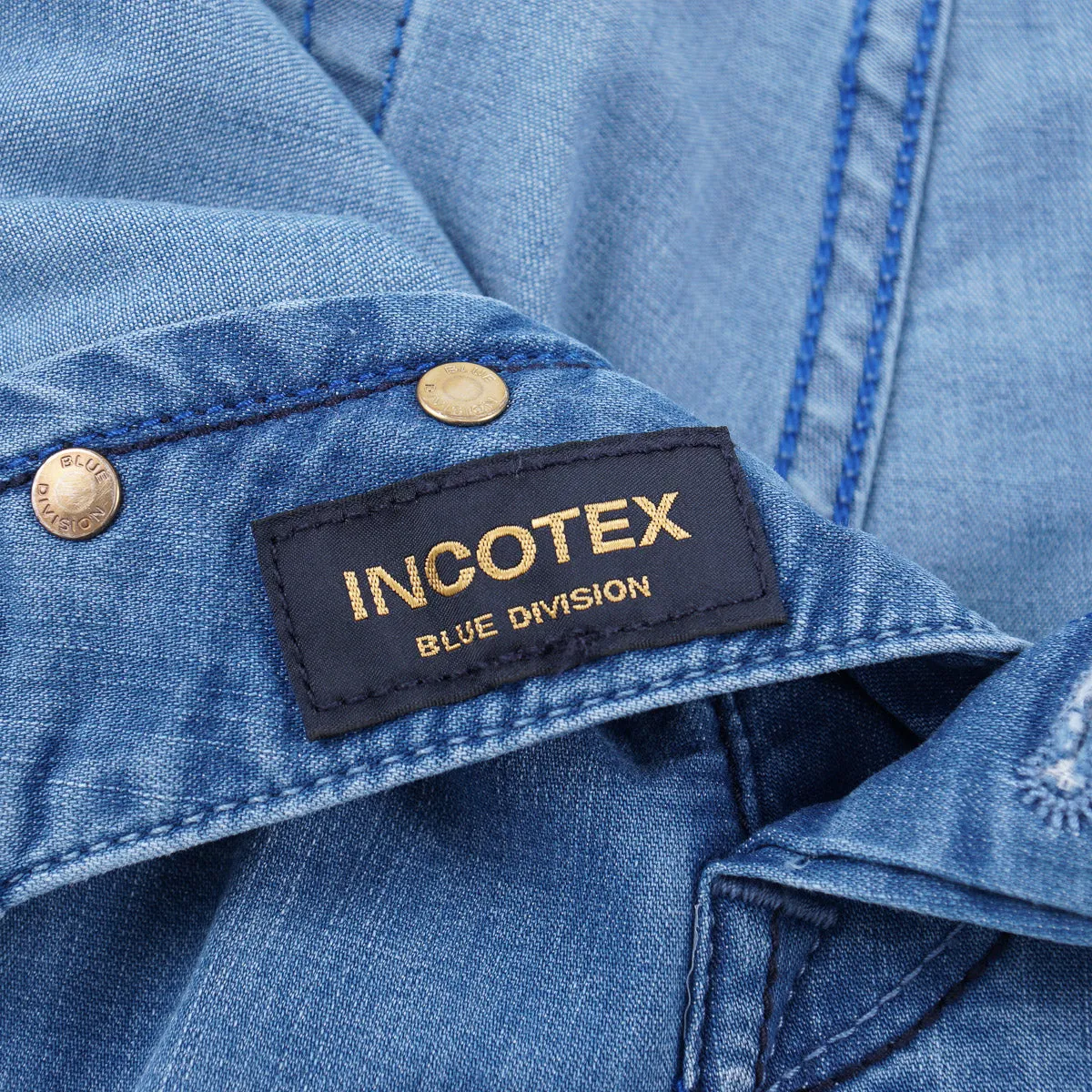 Incotex Slim-Fit Lightweight Denim Jeans