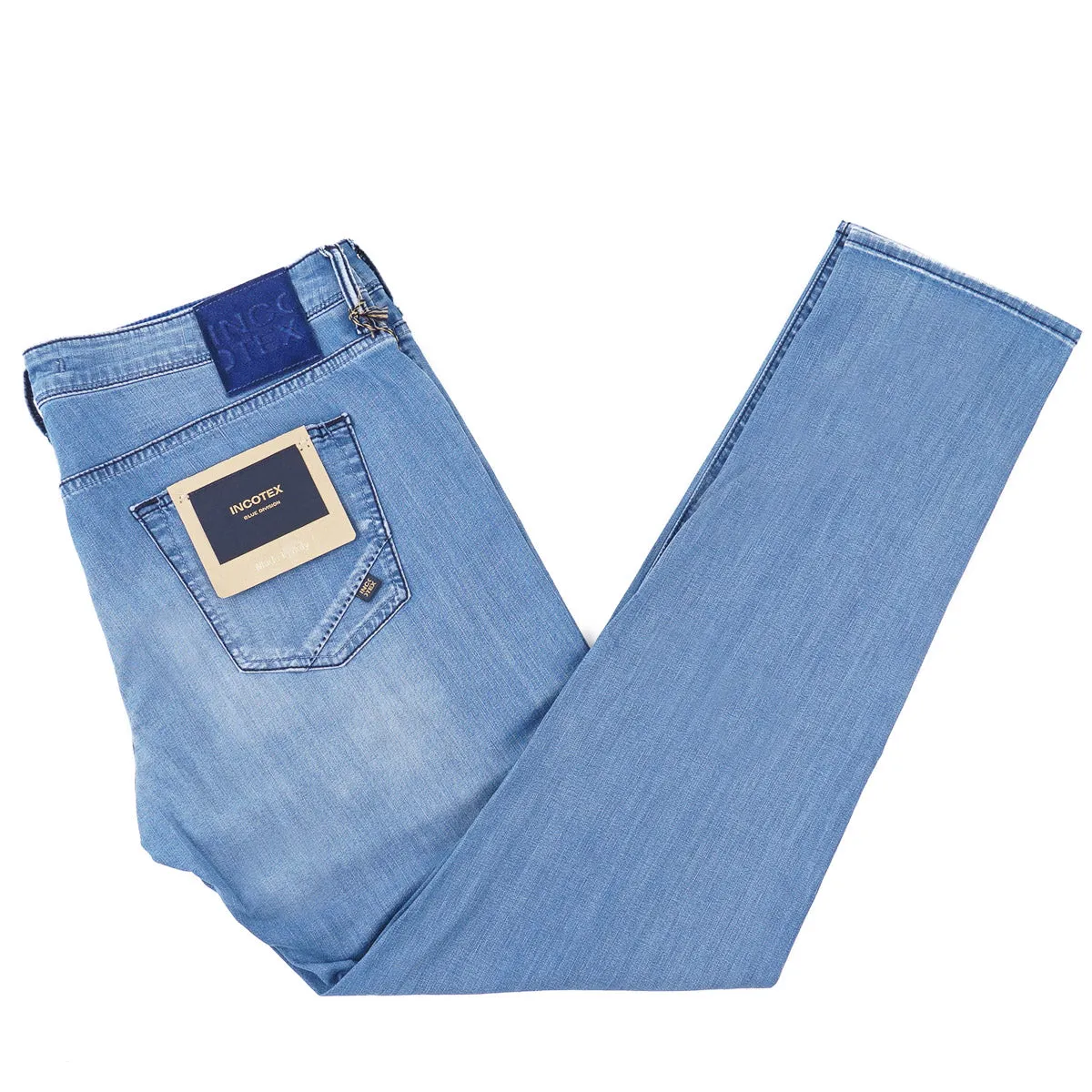 Incotex Slim-Fit Lightweight Denim Jeans