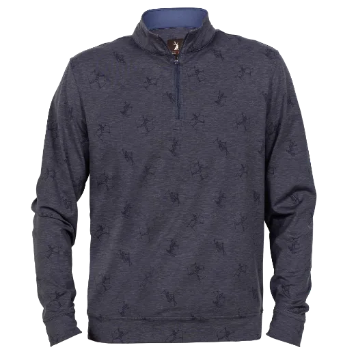 Jack and Sage Spread Eagle Performance Tek Quarter Zip