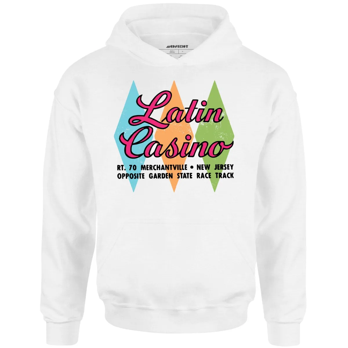 Latin Casino - Cherry Hill, New Jersey - Vintage Nightclub -- Unisex Hoodie