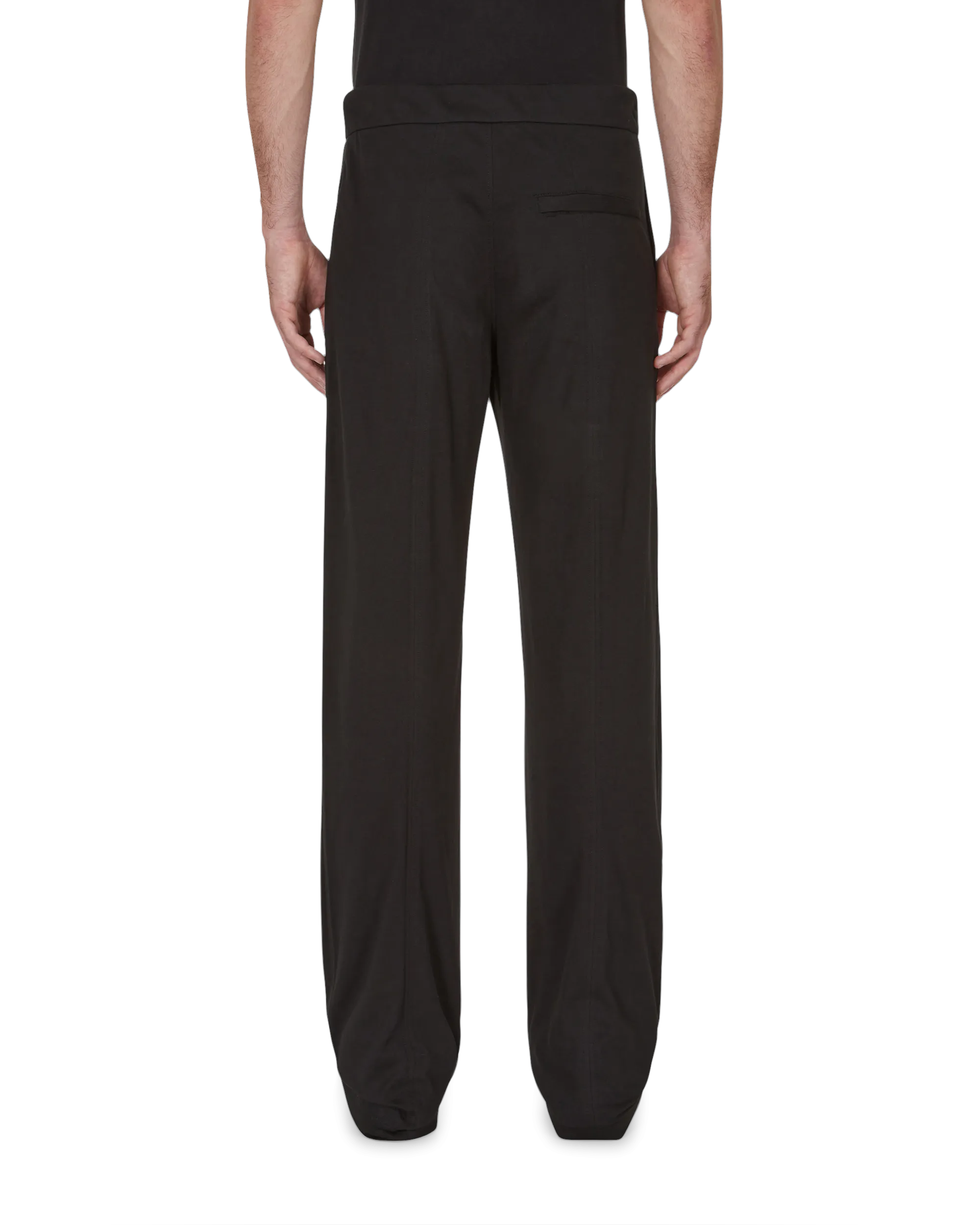 LIGHTWEIGHT COTTON BUCKLE PANT