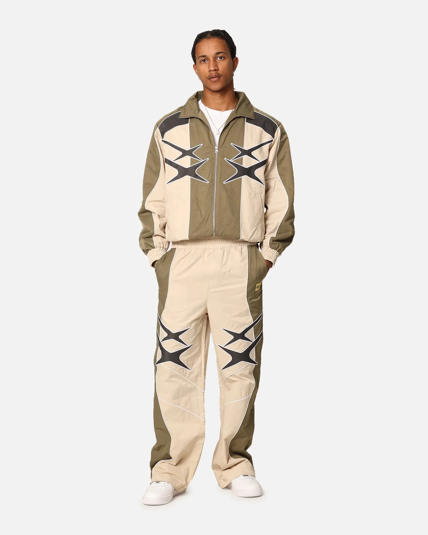 Loiter Paradise Track Pants Stone/Khaki