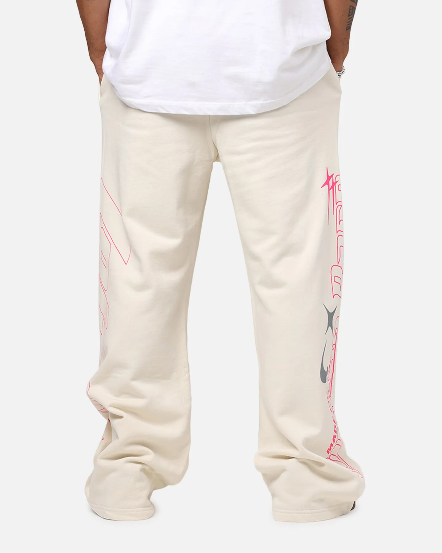 Loiter Runaway Trackpant Off White