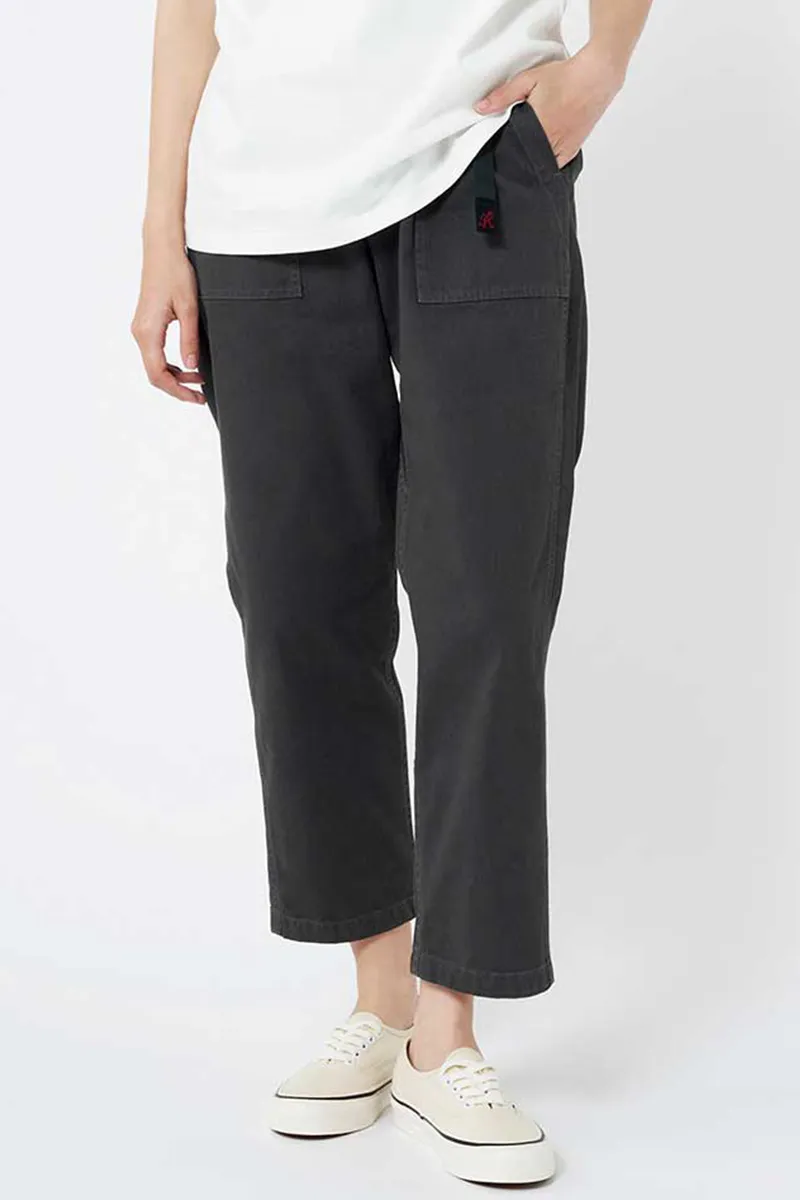 Loose Tapered Pants - Charcoal