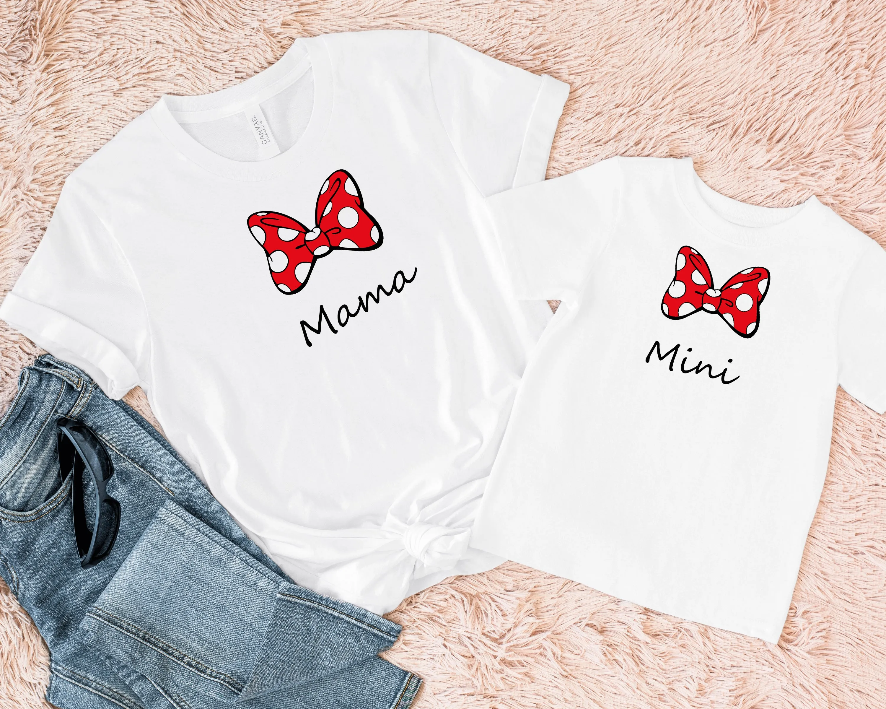 Mama & Mini Mother & Daugher Matching T shirt Set