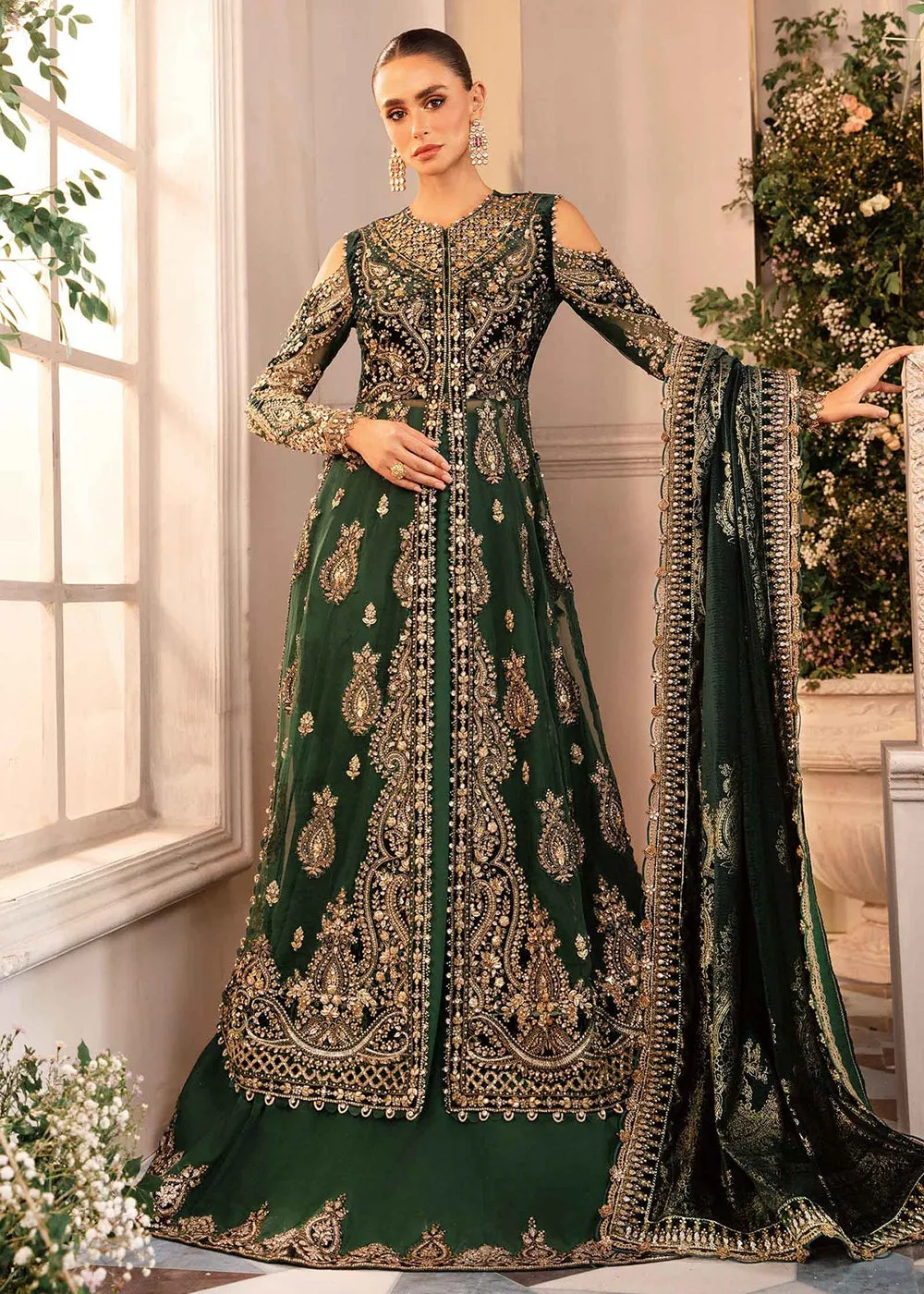 Mbroidered Wedding Formals Edit '24 by Maria B | BD-2904