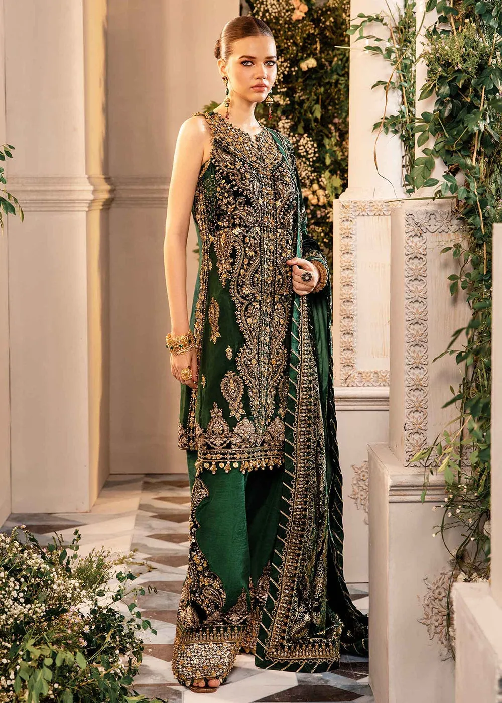 Mbroidered Wedding Formals Edit '24 by Maria B | BD-2904