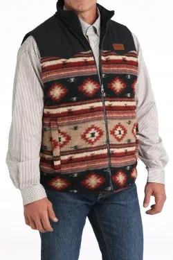 Men's Cinch Reversible Vest Khaki