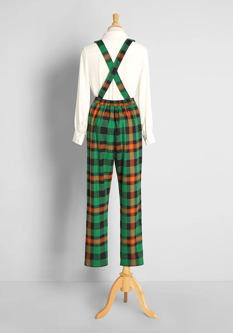 ModCloth x Collectif Never Mad, Always Plaid Pants