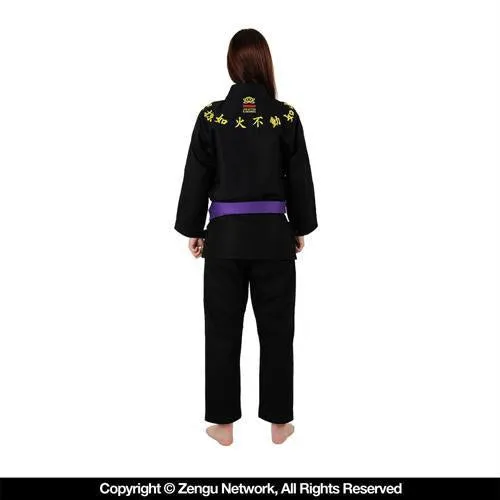 Muaewear Lightweight Black BJJ Gi