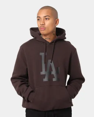 New Era Los Angeles Dodgers Hoodie Dark Brown