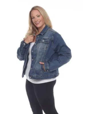 Plus Only - Denim Jacket - #1683-1685