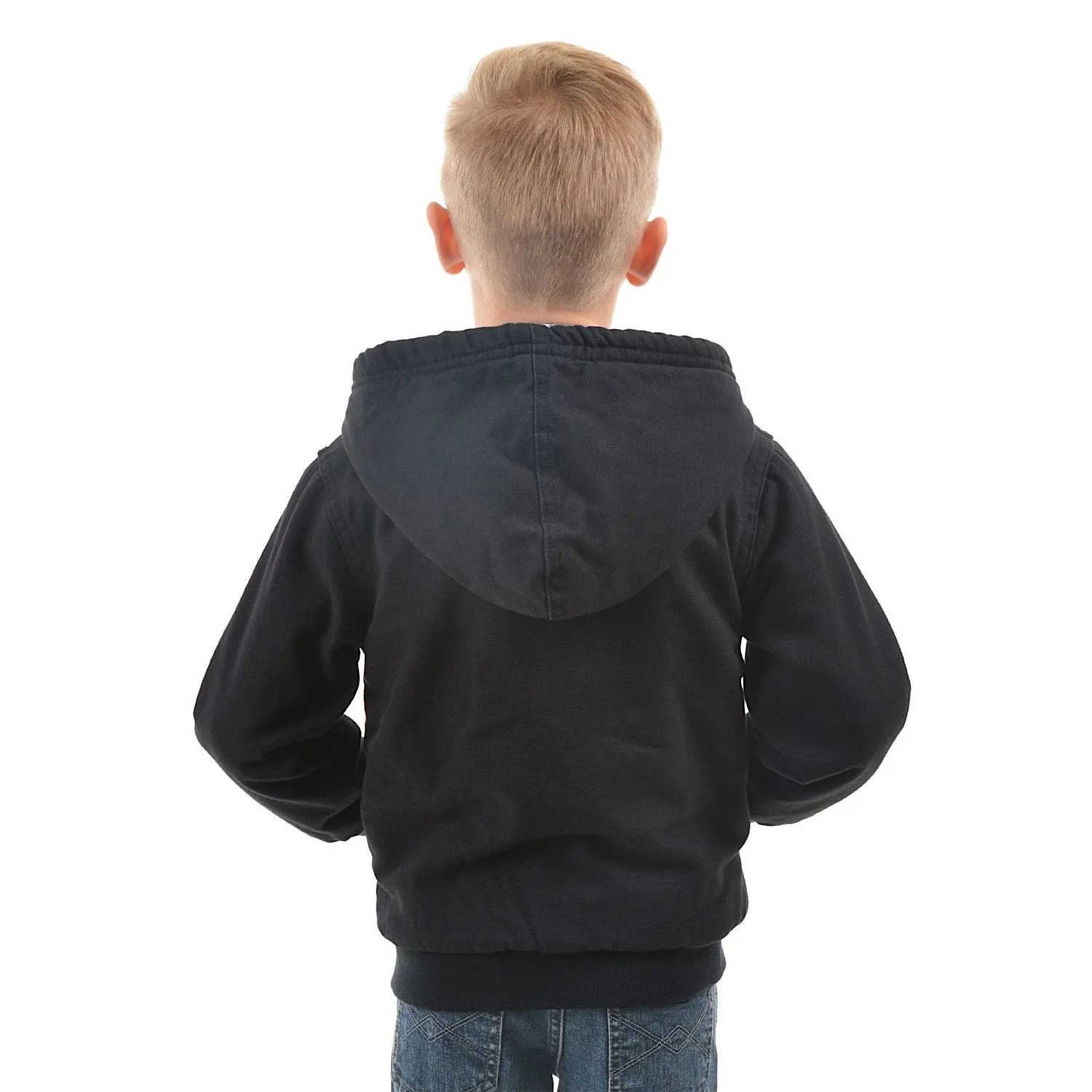 Pure Western Boys Canvas Jacket Dark Navy