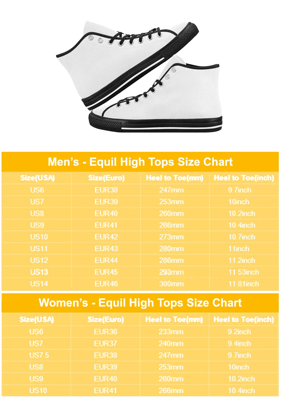 Sakura Kanji Equil High Tops V2 - Womens