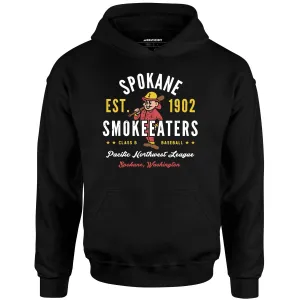 Spokane Smoke Eaters - Washington - Vintage Defunct Baseball Teams - Unisex Hoodie