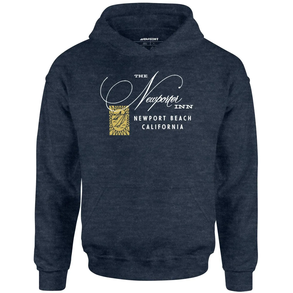 The Newporter Inn - Newport Beach, CA - Vintage Hotel - Unisex Hoodie