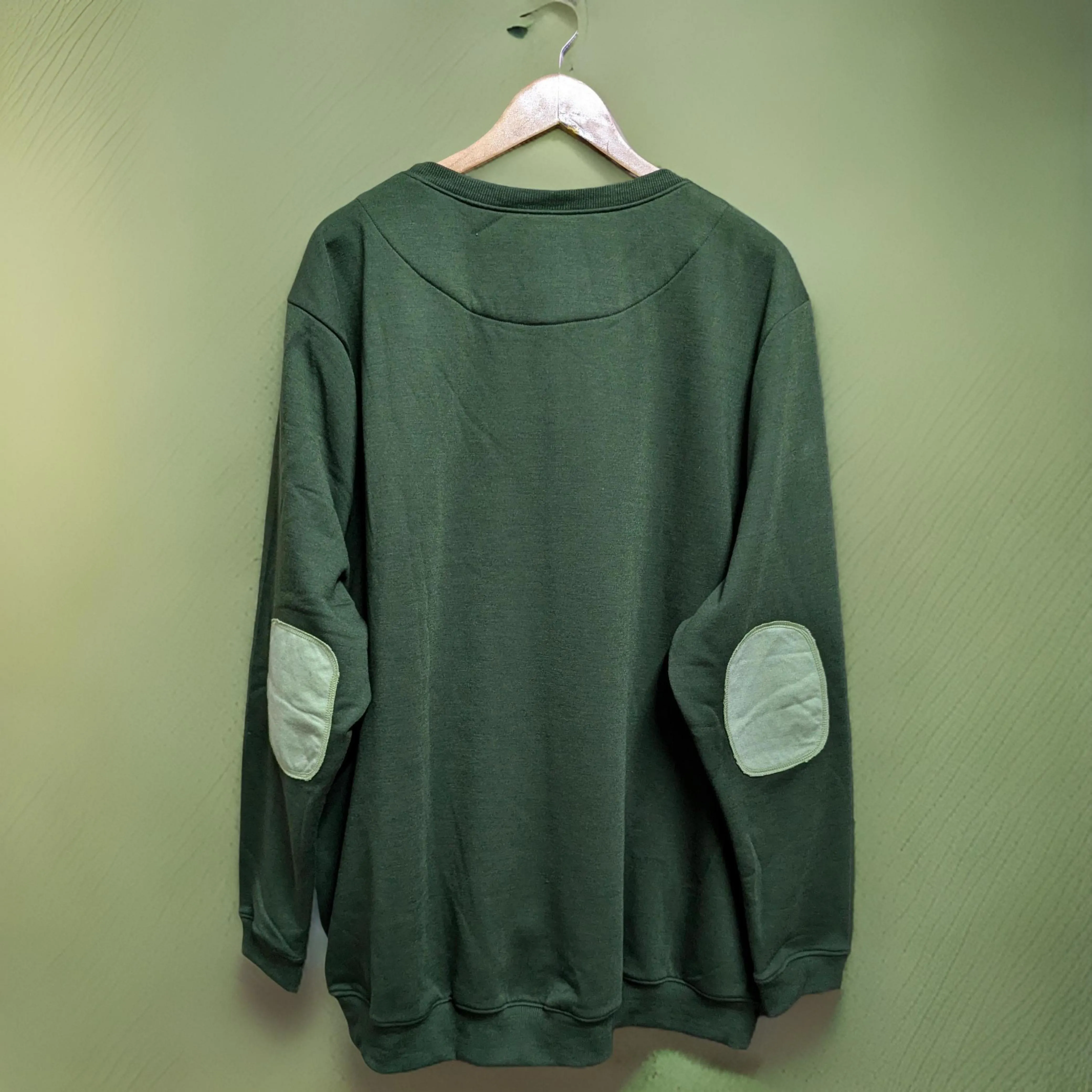 Winter Green Patch Sweatshirt