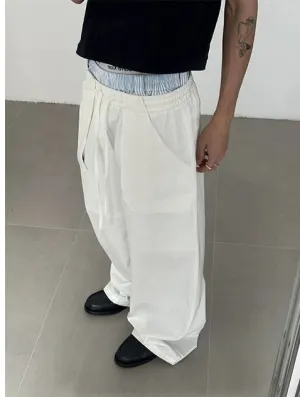 Zhou Adjustable String Big Pockets Pants